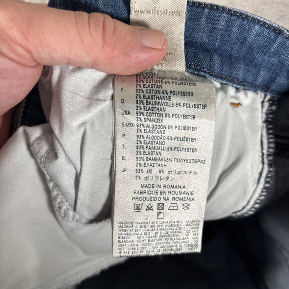 Diesel Skinzee Jeans Women’s Size 30x30 Medium Wash Distressed Super Slim Skinny - Picture 11 of 15